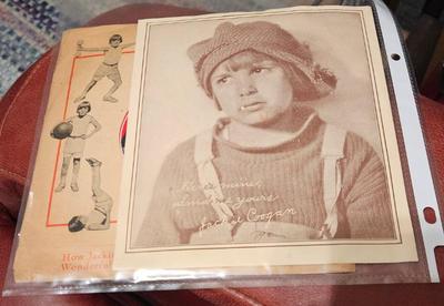 Records early 1900s jackie coogan with photo 3)