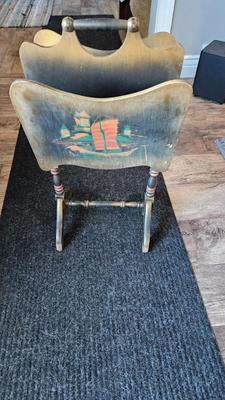 Sale Photo Thumbnail #377: 1900s magazine rack