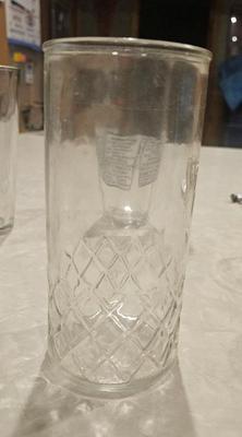 Glass 1950s tumbler