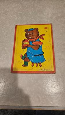 Circa 1950s 1960s built rite warren puzzles 510 bonnie bear