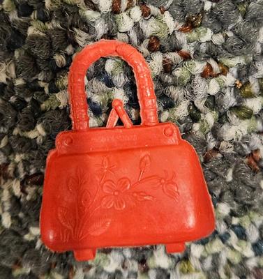 Sale Photo Thumbnail #1281: 1960s red purse happiness barbie francie