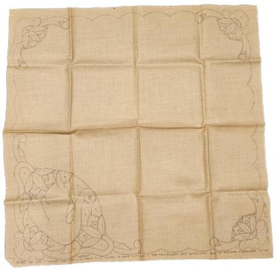 No 852 24” join it square pure linen swan trade wonder art mark (1)