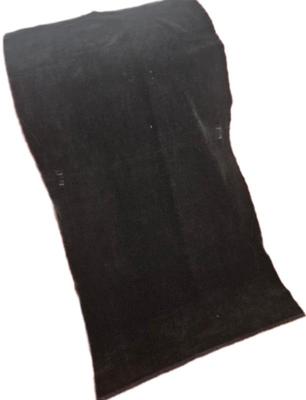 Antique Fabric Black Velvet 17.75 in x 17.75 in x 36.5 in x 36.5 in Salvage on 17.75 Edge