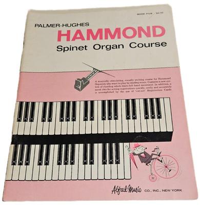 1961-1966 palmer hughes hammond spinet organ course books 1 6 1)