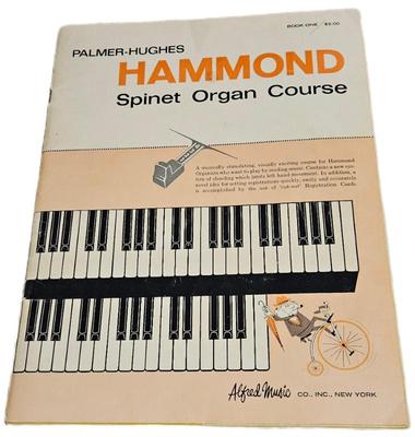 1961-1966 palmer hughes hammond spinet organ course books 1 6 2)