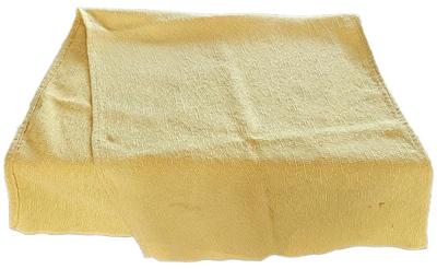 Antique Rayon Gold Damask 45.5 in x45.5 in x 18.75 in x 20 in Salvage on 18.75 in and 20 in Edges Hemmed on 45.5 in Edges