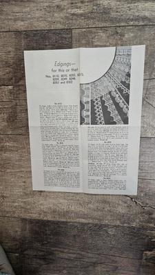 Sale Photo Thumbnail #440: Embroidery crochet & needle work instructions (7)