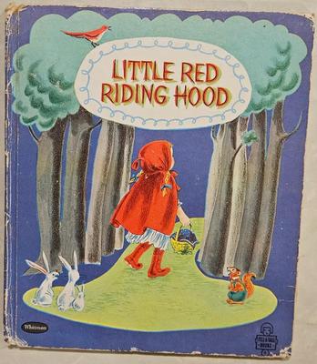 Sale Photo Thumbnail #1120: 1950s little red riding hood