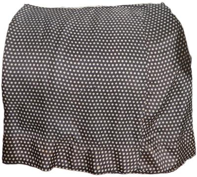 1930s-1940s 54 in x 32 in x 27 in Unfinished Rayon Skirt Deteriorated in Some Places Blue & White Polka Dots