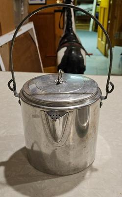 Unofficial boy scout coffee pot