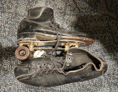1940s 1950s hyde athletic cleveland skate co roller skates