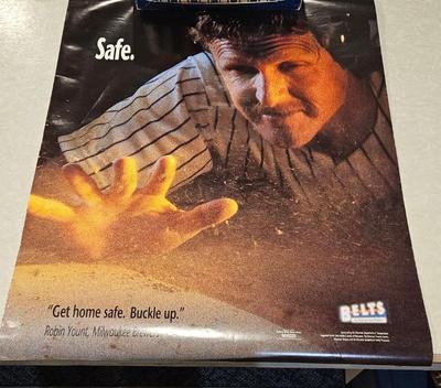 Sale Photo Thumbnail #598: Robin yount poster 1990s 2)