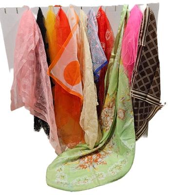 Vintage womans scarfs large assortment