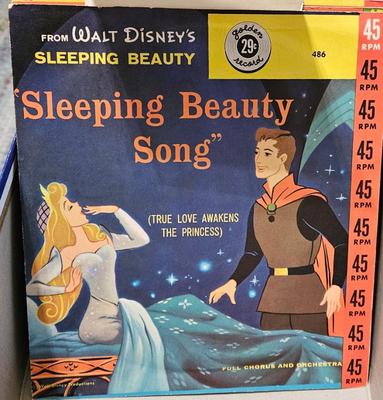 Disney circa 1950s 1960s golden records 9)