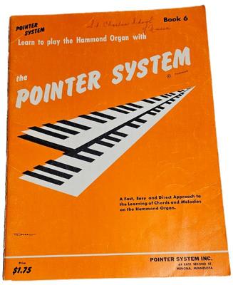 1962 learn to play your hammond organ the pointer system 1)