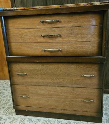 1950s walnut dressers 1)