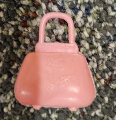 1960s pink purse flowers barbie francie
