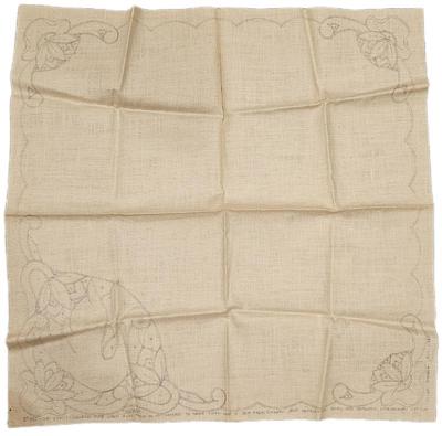 No 852 24” join it square pure linen swan trade wonder art mark (8)