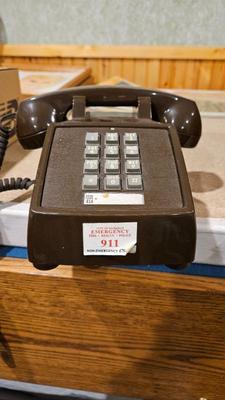 Telephone 1980s push button itt