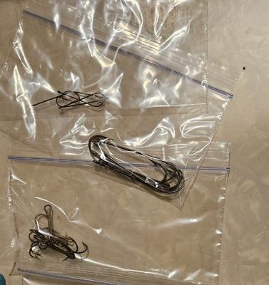Fishing vintage hooks