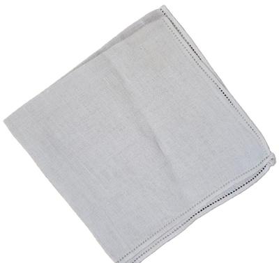 Handkerchief white linen