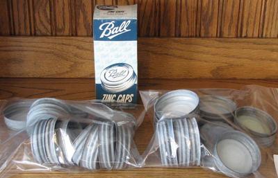 Zink lids and box