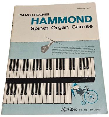 1961-1966 palmer hughes hammond spinet organ course books 1 6 6)