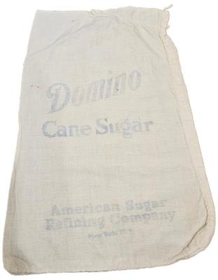 Domino cane sugar sack 10 lbs american sugar refining co unopened