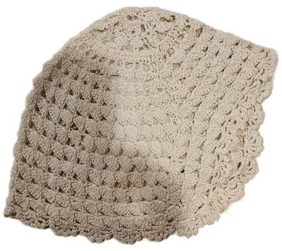 1960s crochet or knit hat booties 1)