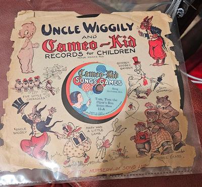Records 1920s cameo kids uncle wiggly 15