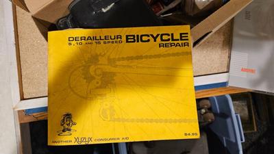 Xyzyx consumer aid derailleur bicycle repair manual