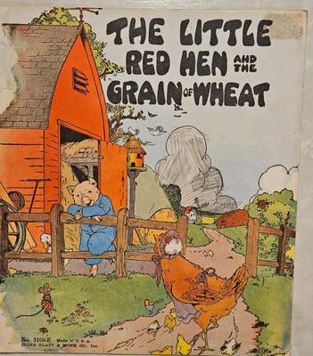 1930s the little red hen and the grain of wheat 3100 e