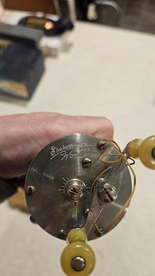 Fishing reel 1946 shakespeare 1920 wondereel model ge 2)