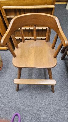 1960s child s high chair (2)