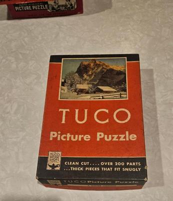 Circa 1940s tuco picture puzzle a winter morning 2)