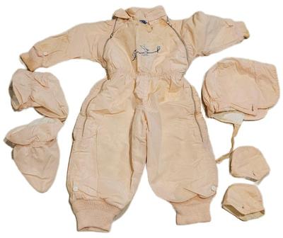 1960s girl s snow suit