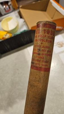 Golf 1940s par tube to protect your clubs 1)