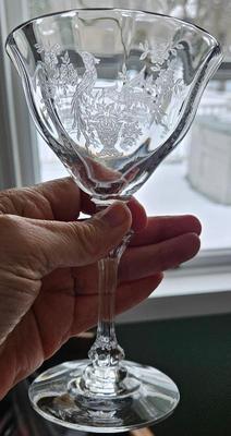 Persian Pheasant clear by Tiffin Franciscan
