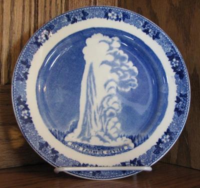 Circa 1940s Old English Staffordshire Ware By Adams & John Roth Bought At Sharp's Curio Store Livingston MT Old Fairthfull...
