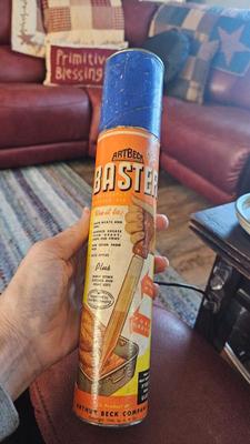 1950s 1960s baster container with glass baster