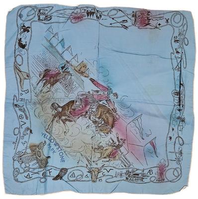 Yellowstone blue rodeo scarf
