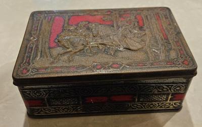 Antique vintage collectors tins 5)