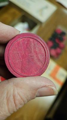 1940 s 1960s card games thick, wooden checkers