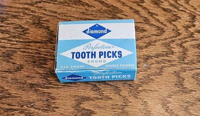 Vintage diamond toothpicks