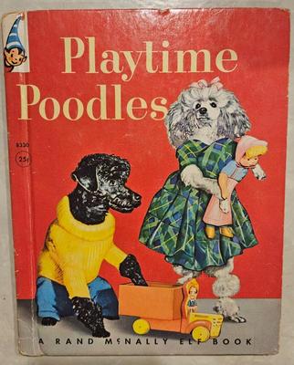 1950s playtime poodles 8330