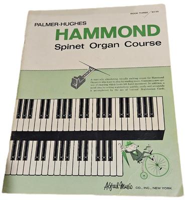 1961-1966 palmer hughes hammond spinet organ course books 1 6 4)