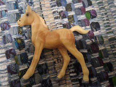 Horses 1960s 1970s small statue 1)