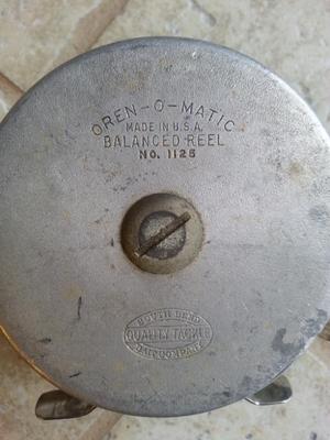 Fishing reel 1930s 1940s south bend oren o matic 2)