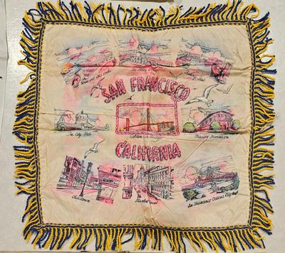 Sale Photo Thumbnail #524: Wwii san francisco souvenier brought back after war by soldier