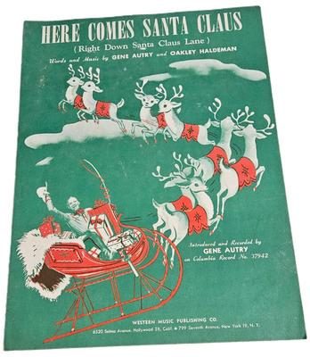 1948 here comes santa clause gene audry 2)